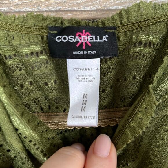 Cosabella Set of Cevlon Camisole medium Army Green - Picture 4 of 8